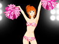 Cheerleader Dress Up to play online