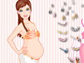 Fashionable Expectant Mother Dress Up to play online