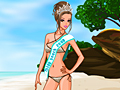 Beach Beauty Contest Dress Up to play online