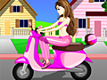 Motorbike Girl Dress Up to play online