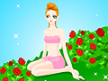 Dress - Ballerina and roses to play online