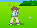 Golf man to play online