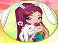 Winx Bunny Style: Round Puzzle to play online