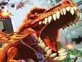 T Rex Rampage Prehistoric Pizza to play online