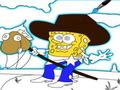 Cowboy Spongebob Coloring to play online