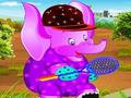 Elephant Dress up to play online