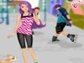 Barbie on Roller Skates to play online