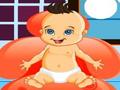 Cute Baby Bathing to play online