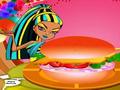 Monster High Hamburger Deco to play online