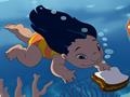 Swimming Lilo and Stitch to play online