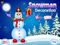 Snowman Decoration to play online